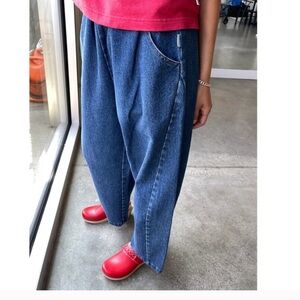 Le Bon Shoppe Arc Balloon Blue Denim Pants